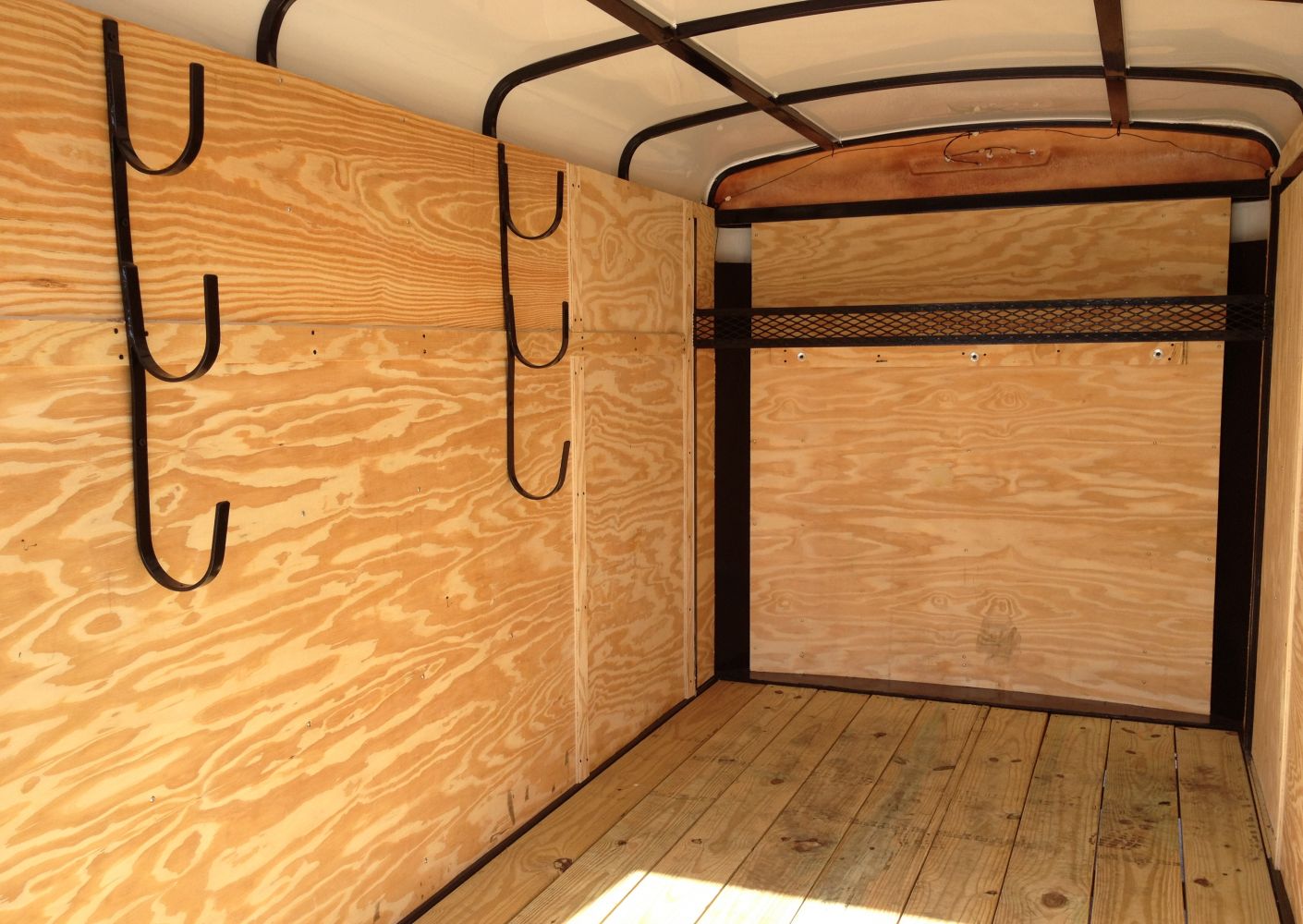 Interior Set-up of a Suncoast Trailer